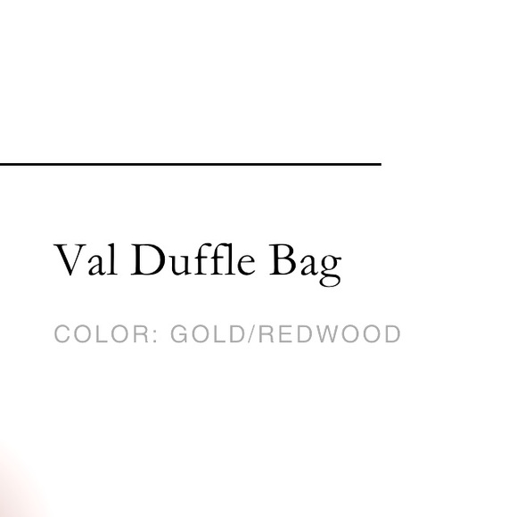 Women’s Coach Val Duffle bag in Redwood refunded pebble leather NWT. 9x11.5x4.5 - Picture 7 of 16